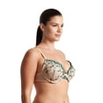 thumbnail image 3 of Curve Muse Women's Plus Size Add 1 Cup Push Up Underwire Lace Embroidery Bras-2PK-NUDE,BLACK-36DDD, 3 of 6