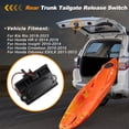 thumbnail image 2 of Unique Bargains Tailgate Trunk Release Switch for Honda HR-V 2014-2019 Rear Trunk Lid Lock Boot Door Switch No.74810TF0003, 2 of 7