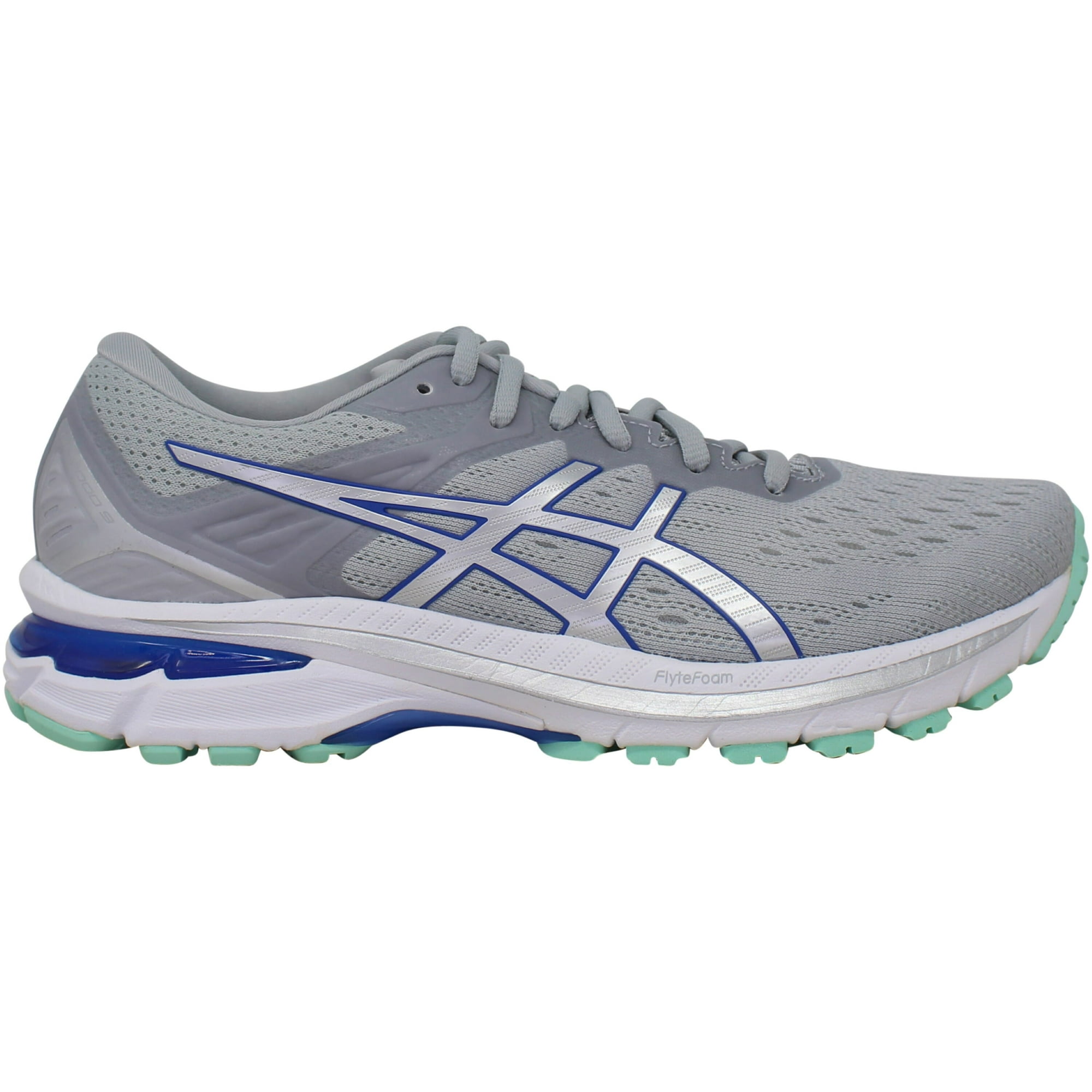 Asics GT 2000 9 White Grey Green 1012A859 023 Women s Size 7 Medium Walmart