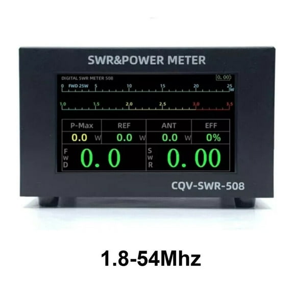 yaaqii CQV-SWR-508 1.8-54Mhz SWR Power Meter 200W Digital Standing Wave Meter