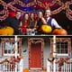 thumbnail image 4 of Guirnalda de espumillón para Halloween | Guirnalda metálica naranja y morada de 78,74" con adornos de calabaza y murciélago | Decoración colgante de plástico para fiestas, hogar y aula | Decoración, 4 of 6
