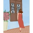 thumbnail image 2 of Quach, Anna 12x14 White Modern Wood Framed Museum Art Print Titled - Dress and Ready I, 2 of 4