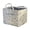 B, variant on Quilted Fabric Storage Baskets with Handles Collapsible Quilted Fabric Organizer Bin, Decorative Floral Laundry Basket, Multi-Purpose Organizer Tote Bag for Home Picnic Shopping Travel