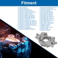 thumbnail image 2 of Unique Bargains No.12586665/M295/10296 Engine Oil Pump for AVANTI II 2001-2004 Pressure Pump, 2 of 7