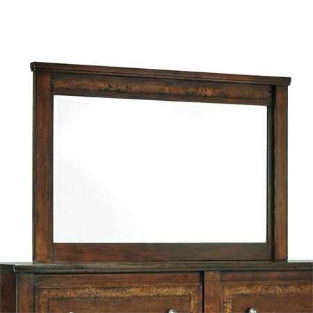 Ashley Dawlyn Bedroom Mirror In Burnished Brown