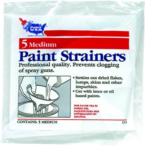 Part KCs5 Paint Strainers 5/Pk, by Intex Retail, Single Item, Great