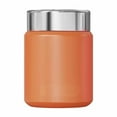 thumbnail image 6 of PPgejGEK Portable Stainless Steel Thermal Cup, 180ml 316 Insulated Thermos Bottle, 7x7x9.8cm/2.75x2.75x3.85in, Extra Long Heat Cold Keeping Pot, Pink/Orange/White, Travel Kettle, 6 of 9