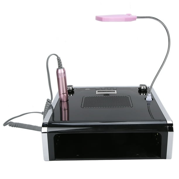 Colector De Polvo De Uñas, Lámpara De Curado Y Taladro De Uñas LED, Luz De Uñas 4 En 1 De 108 W Para Manicura Y Pulido, Inducción Infrarroja, Potencia De