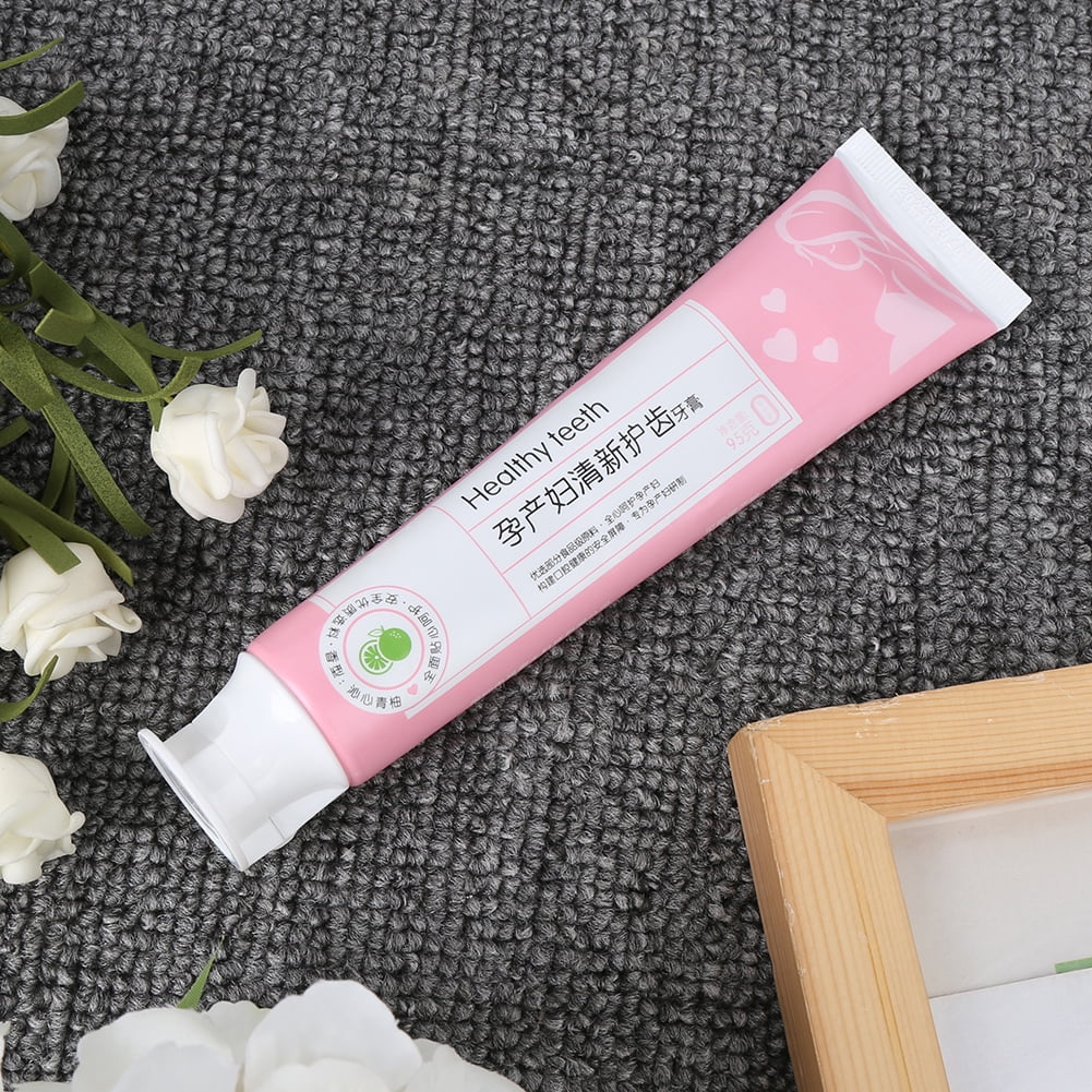 95g Pregnant Woman Toothpaste Fruit Fragrance Odor Breathing Fluoride