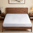 thumbnail image 7 of Lirex King Size Fitted Sheet, 100% Cotton Deep Pocket Bed Sheet, Soft Breathable White, 7 of 7