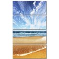 thumbnail image 2 of Beautiful Sea under Bright Sky - Seashore Canvas Art Print, 2 of 3