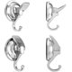 thumbnail image 1 of No Punching Vacuum Suction Cup Hooks Wreath Hanger(4 Pack), 1 of 2
