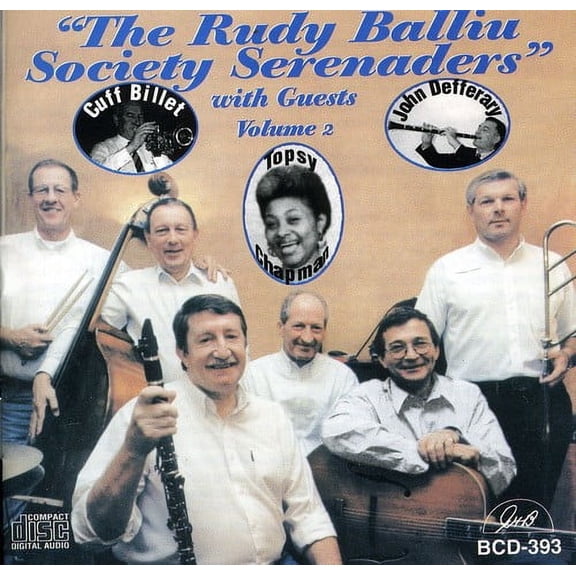 Rudy Balliu - The Rudy Balliu Society Serenaders With Guests, Vol. 2 - Jazz - CD