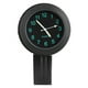 thumbnail image 2 of Reloj universal para manillar de motocicleta, 22/25 mm, resistente al agua, con batería integrada (negro), 2 of 12