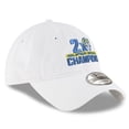 thumbnail image 3 of Men's New Era White Los Angeles Rams 2-Time Super Bowl Champions 9TWENTY Adjustable Hat, 3 of 5