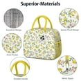 thumbnail image 4 of Lunch Bag Lunch Box for Women Reusable Insulated Lunch Bags,Water-Resistant Lemon Print Cooler Lunch Tote Bag, Large Capacity for Work Travel Picnic, 4 of 6