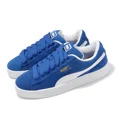 thumbnail image 1 of PU & MA Suede XL Team Royal White Men Casual Lifestyle Shoes 395205-01, 1 of 6