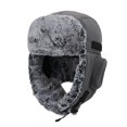 thumbnail image 3 of Naiovety Sombrero de bombardero de invierno para hombres y mujeres, casco para mantener el calor, forro de felpa grueso para esquiar, sombreros Suministros térmicos azul marino, 3 of 6
