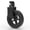 Black, variant on TOWKING 2000lbs 8" Trailer Jack Swivel Caster Replacement with Upgraded Spoked Wheel and Pin, Black