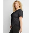 thumbnail image 2 of Hanes Originals Women's Tri-Blend T-Shirt (Plus Size) Black 4X, 2 of 3