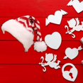 thumbnail image 3 of Sombrero de vacaciones Sombrero De Navidad Santa Claus Sombrero Adultos Sombrero Navideño Decoración De Vacaciones Rojo Blanco rojo blanco Magideal Sombrero de vacaciones, 3 of 6