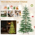 thumbnail image 6 of 3 Foot Pre-Lit Artificial Cypress Christmas Tree Green Spruce Xmas Tree with 100 LED Lights, Christmas Decor for Home & Office Holiday S, 6 of 9