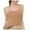 Khaki-02, variant on HADST Women's Athletic Workout Tank Tops Breathable Summer Shirts with Spaghetti Straps Slim Fit, Solid Color Camisole