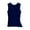 Navy, variant on Elegant Silk Camisole for Women | V-Neck Sleeveless Tank Top for Home Casual Comfort | Breathable Stretchy Layering Piece Everyday Loungewear, XL, Navy