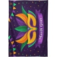 thumbnail image 2 of Coolnut Mardi Gras Rectangle Tablecloth Spill-Proof Polyester Table Cloth Table Cover for Kitchen Dining Picnic Holiday Party Decoration,60"x90", 2 of 7