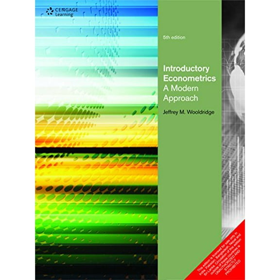 Pre-Owned Introductory Econometrics A Modern Approach, 9781111531041, 1111531048, Paperback, 5th Edition edition