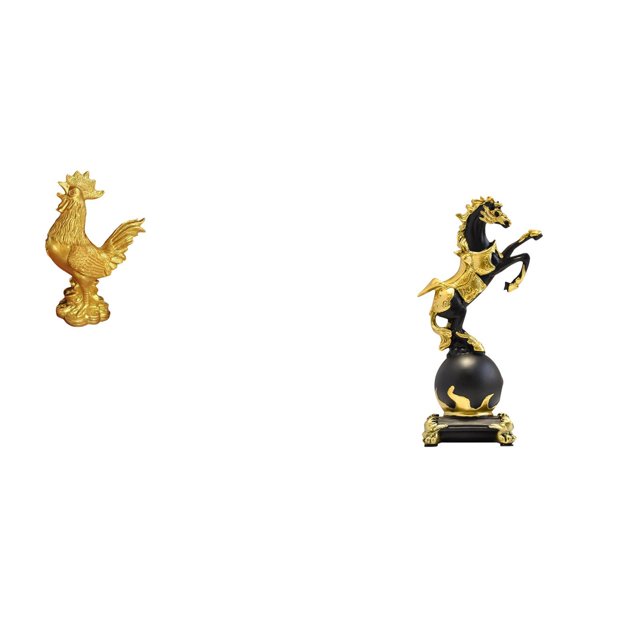Figura de caballo y Feng Shui, escultura moderna para decoración del hogar, cumpleaños, aniversarios, hoteles, inauguraciones de casas, dormitorio, ce
