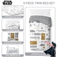 thumbnail image 3 of Juego de ropa de cama Jay Franco Star Wars para cama individual de 5 piezas, suave, 3 of 6