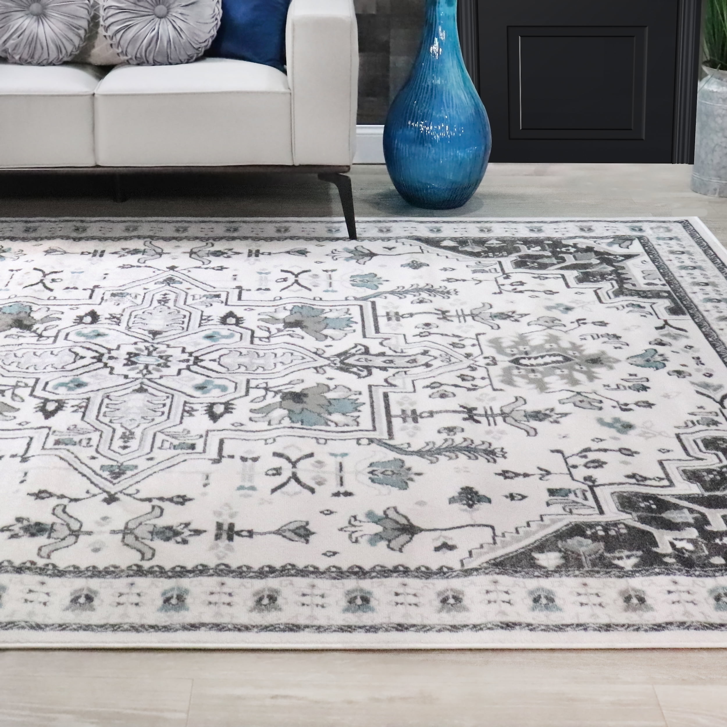 Superior Southwestern Tribal Medallion Indoor Area Rug, Rivulet, 4' x 6'