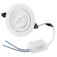 thumbnail image 1 of Lámpara De Techo Downlight Ultrafina Blanca 3W/5W/7W 85-265V Cálido/Frío Moyic HA024426-12, 1 of 7