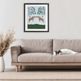 thumbnail image 2 of Stupell Industries Friendship Symmetrical Giraffes Black Framed Print Under Glass design by Susan Henke, 21 x 17, 2 of 10