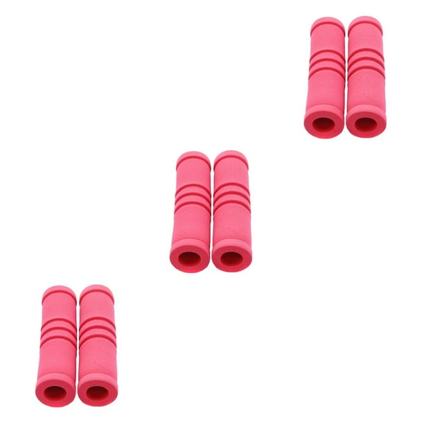 Cubierta de manillar de bicicleta Eigraketly 1 par/set Espuma de esponja suave 12cm