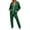 Green, variant on purcolt Women's Sweatsuits 2 Piece Outfits Casual Long Sleeve Full Zip up Oversized Sweatshirt and Baggy Joggers Pants Tracksuit Lounge Sets with Pockets