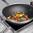thumbnail image 1 of 316 Stainless Steel Frying Pan with Heat Absorption and Distribution Enhancement,Induction Gas Cooktops Compatible,Dishwasher Oven Safe, 1 of 7