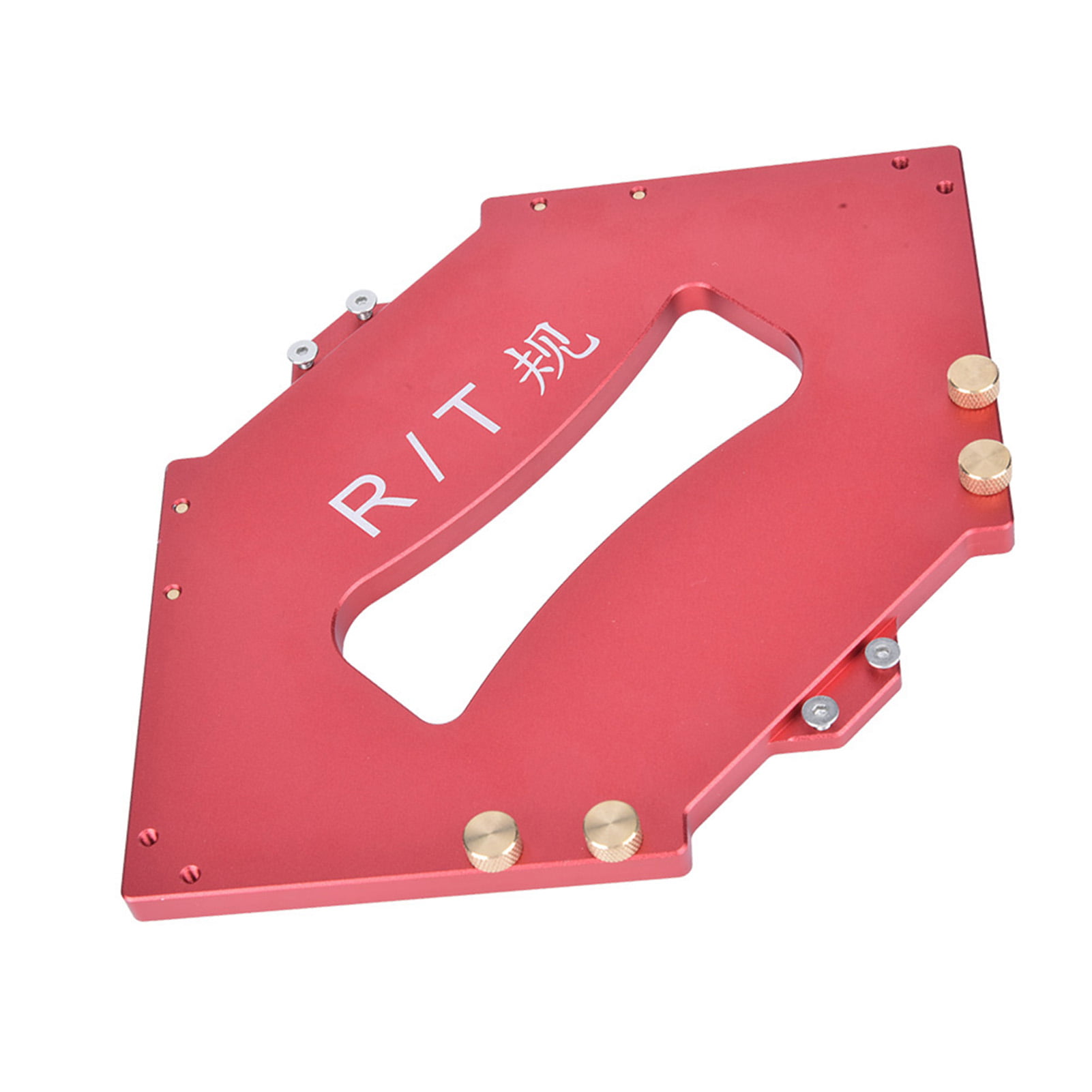 14pcs Wood Panel Radius Quick-Jig Router Table Bits Jig Corner Templates Kit Set 