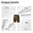 thumbnail image 5 of Cauagu 2025 New Year Print Swim Trunks for Men,Youth Boys Swim Shorts Compression Liner Beach Shorts Boys' Swimming Shorts 7-20 Years Bathing Suit-Small, 5 of 7