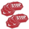 thumbnail image 1 of Stop Sign Wall Decal Sticker, Non- Waterproof Anti-Fade Self Adhesive Stop Sign, For Gas Station Public Area Subways, 1 of 8
