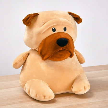 Spark. Create. Imagine. Plush Animals, Pink Unicorn or Brown Dog, Available Style May Vary