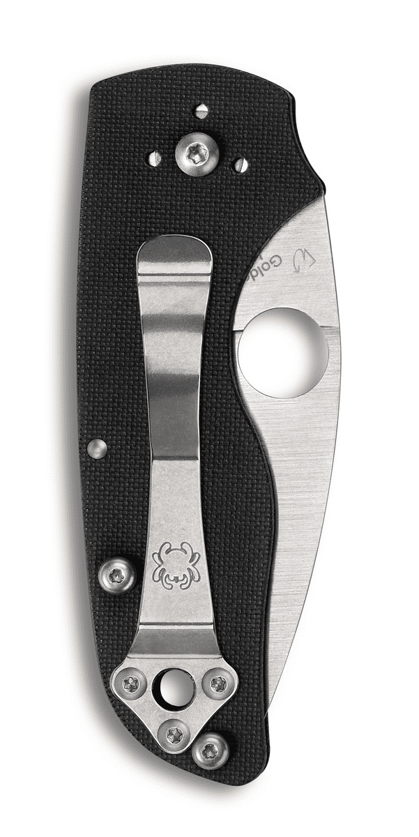Spyderco Knives Spyderco Lil Native Folding Knife 2.42in Plain Edge G10 Thumb Hole SPC230NLGP
