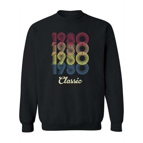Classic Of The 1980s Sweatshirt Women -Image by Shutterstock, Female 3X-Large