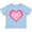 AE-Light Blue, variant on Pink Valentine Heart Girls Toddler T-Shirt