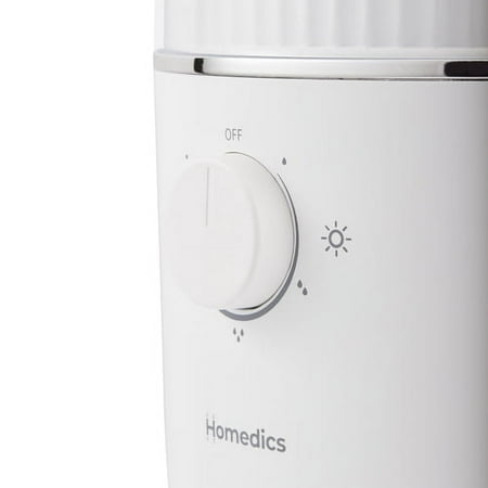Homedics - Top Fill Cool Mist Ultrasonic Humidifier - Medium