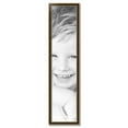thumbnail image 2 of ArtToFrames 12" x 54" Black Panel With Gold Lip Picture Frame, 12x54 inch Multi Wood Poster Frame (WOM-5092), 2 of 7