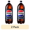 (2 pack) Pepsi Cola Zero Sugar Soda Pop, 2 Liter Size Bottle