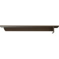 thumbnail image 4 of Ekena Millwork 3"W x 18"D x 2"H Heaton Hidden Support Steel Bracket w/ 14" Support Depth, Hammered Brown, 4 of 11