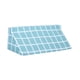 thumbnail image 2 of Almohada triangular en forma de cuña, almohada inclinada, cuñas para la cabeza y la espalda, posicionadores corporales extraíbles 6cmx25cmx2cm, 2 of 9